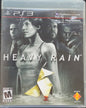 HEAVY RAIN - 2013 Sony PlayStation 3 PS3 Pre-Owned Great Shape Tested & Working