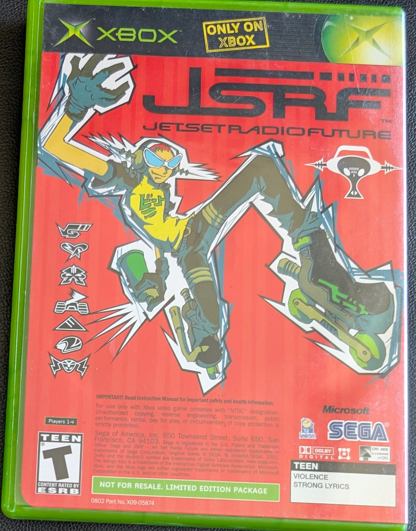Sega GT 2002 / Jet Set Radio Future 2-in-1 (2002) - Original Xbox | RE-Sealed