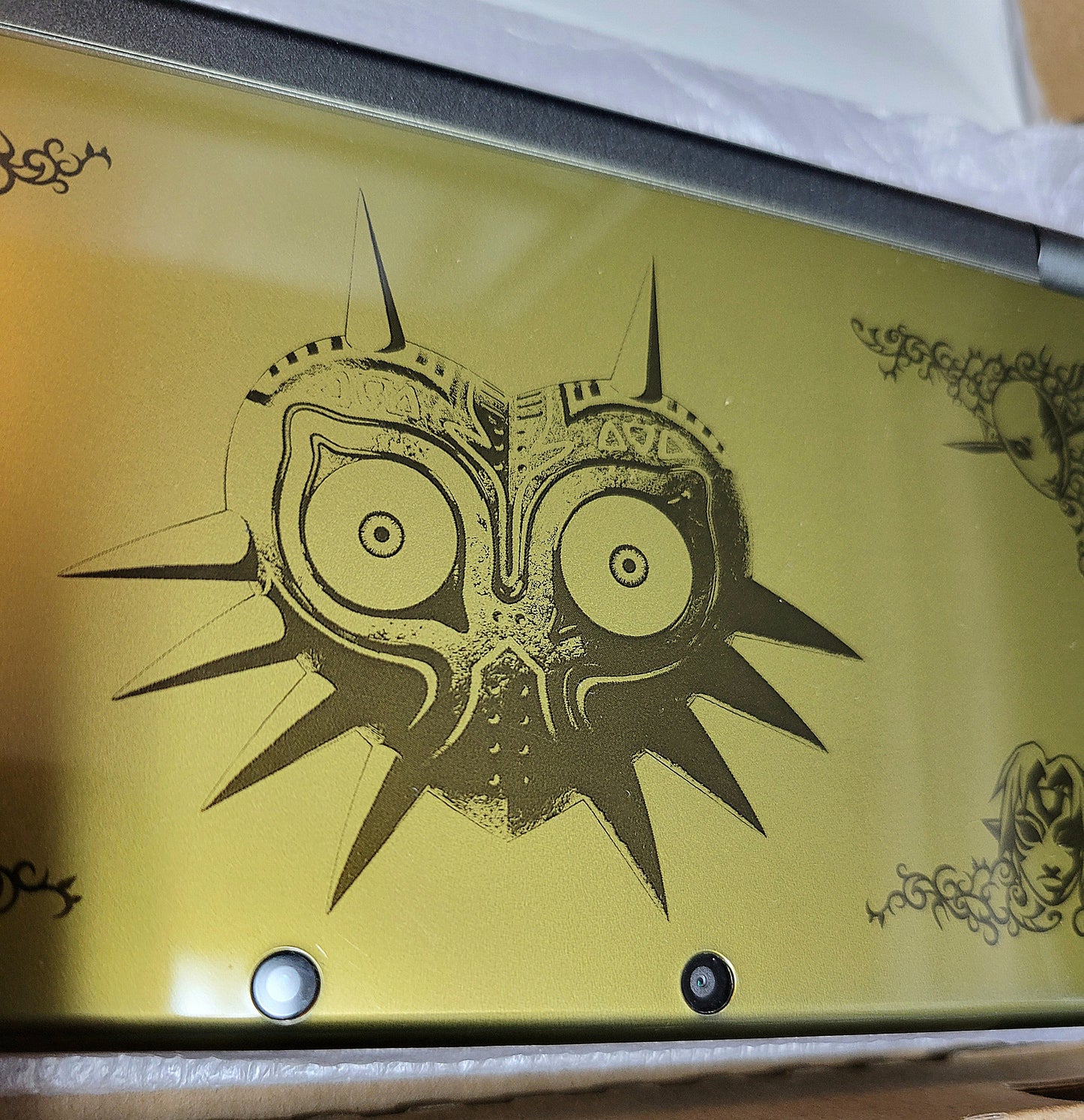 ZELDA Majora's Mask Edition 3DS XL FACTORY CIB Open Box Condition!