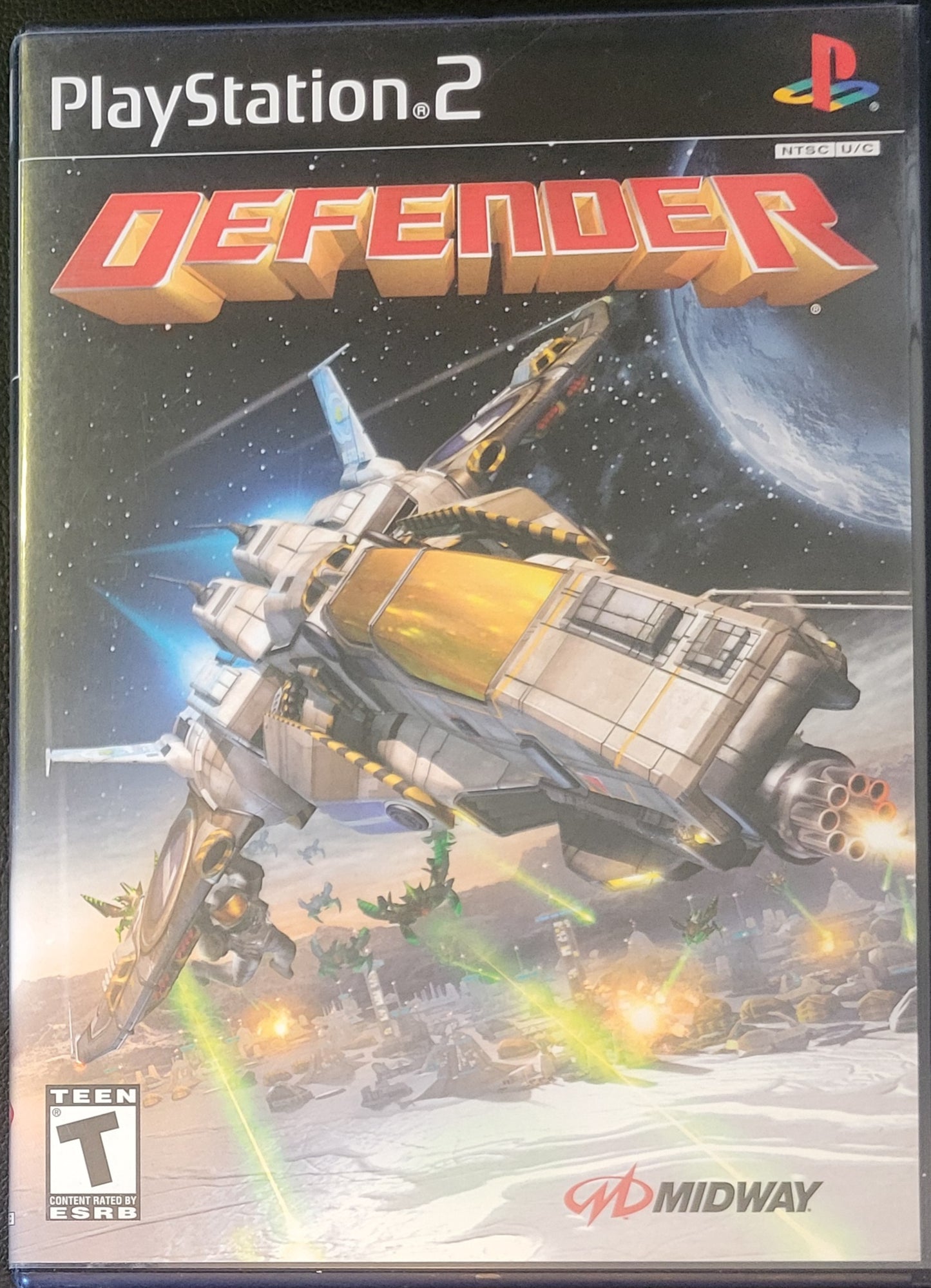 Defender - Sony PlayStation 2 PS2 Pre-Owned Tested & Working Great Shape MINTY