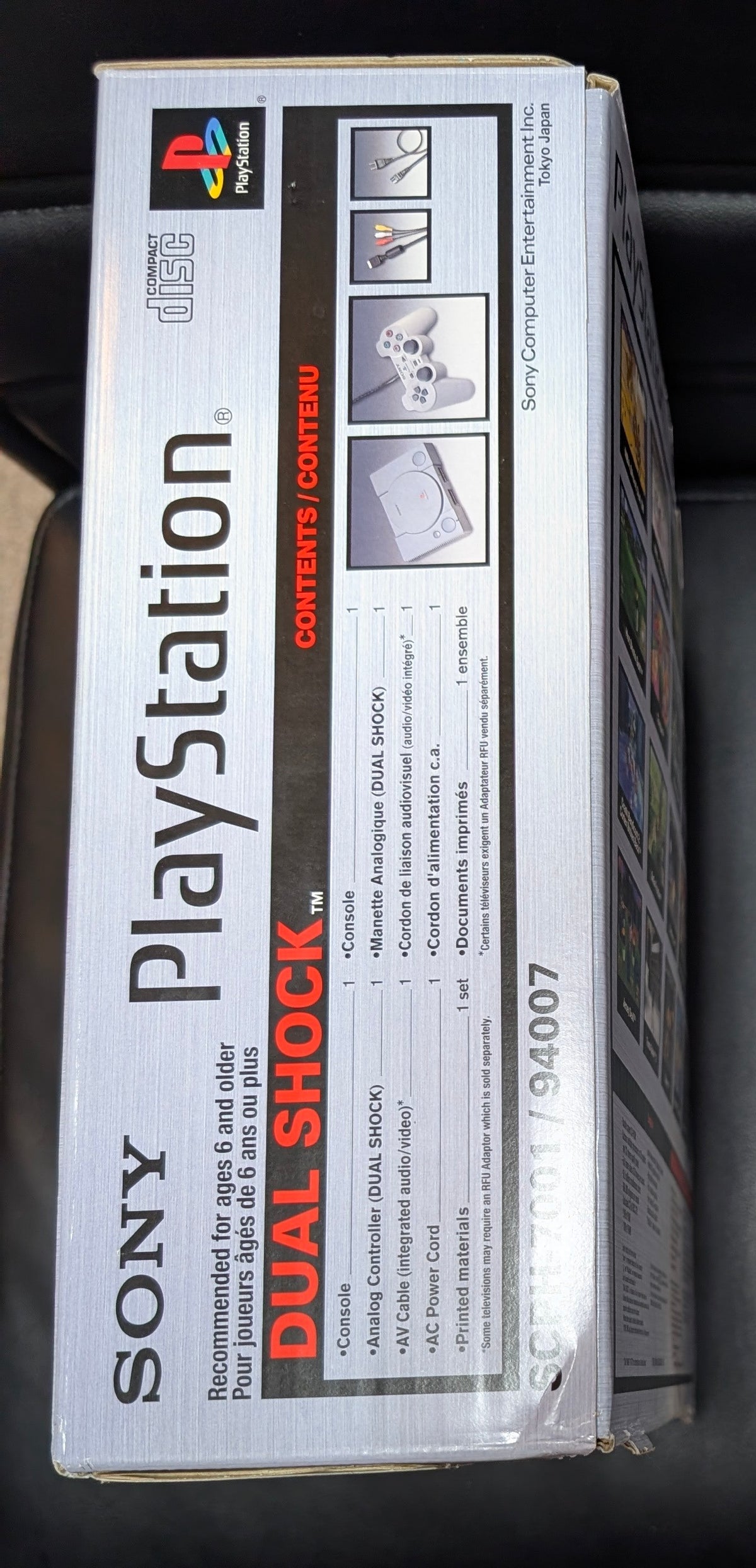 Sony PlayStation PS1 Console DualShock Edition SCPH-7001 / 94007 (1997) | Complete in Box (CIB) | Open Box - Mint Condition