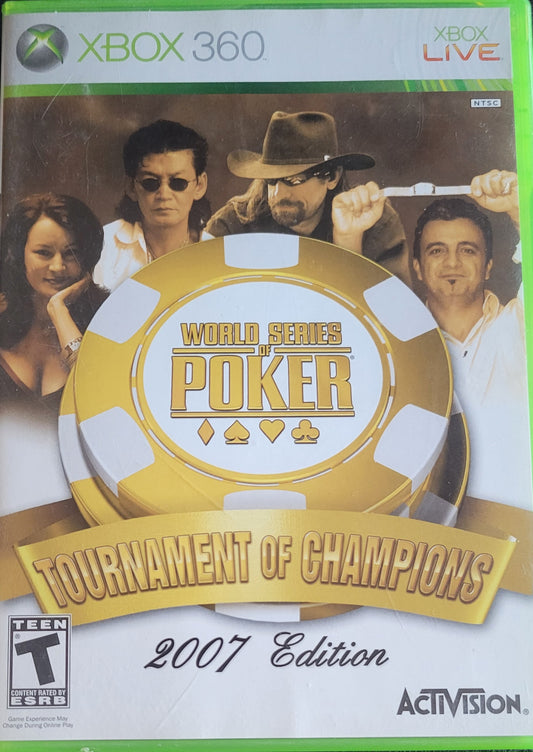 World Series of Poker 2007 – Microsoft Xbox 360 CIB – Clean Disc – RE-SEALED (2007)