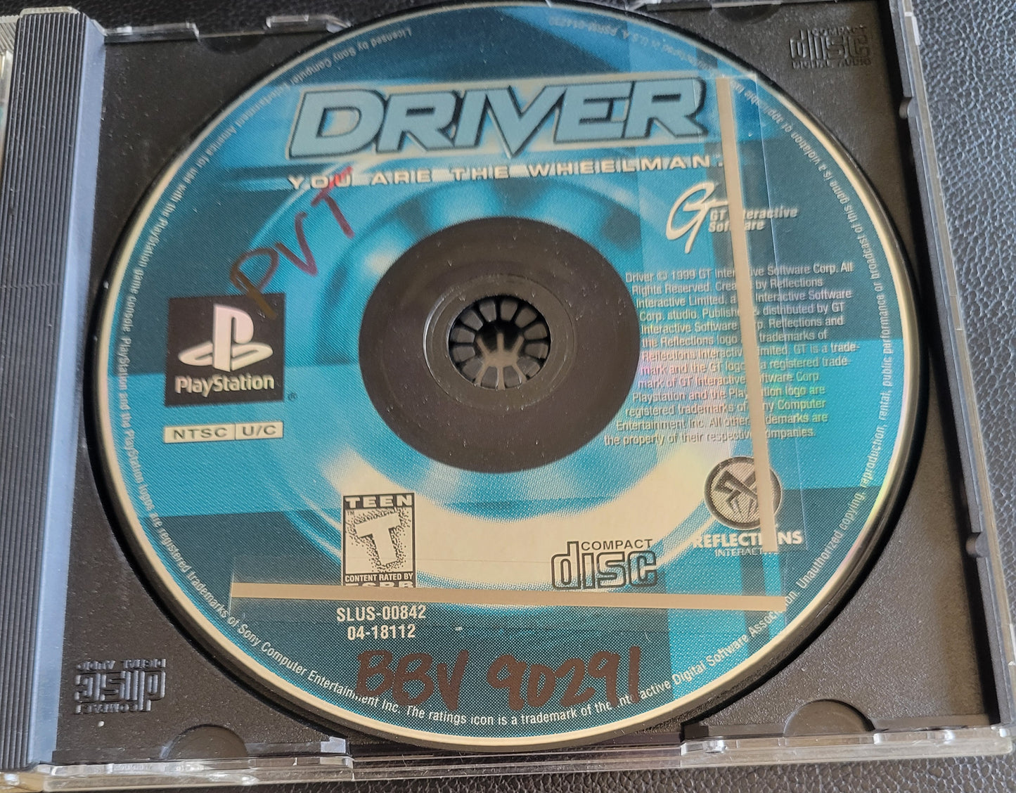 Driver - Sony PlayStation 1 PS1 Complete in Box (CIB) - LIKE NEW