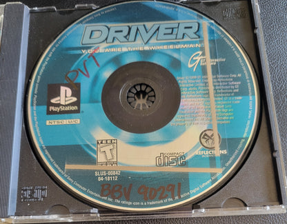 Driver - Sony PlayStation 1 PS1 Complete in Box (CIB) - LIKE NEW