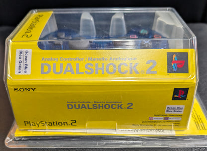 Official Sony PlayStation 2 Controllers CIB | Original DualShock 2 | Blue Black or Silver | Cleaned & Tested