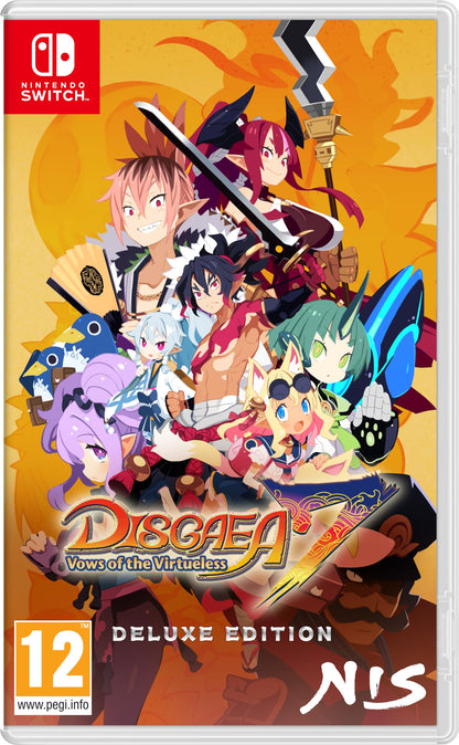 Disgaea 7: Vows Of The Virtueless DELUXE EDITION - Nintendo Switch 2023 Brand New Factory Sealed