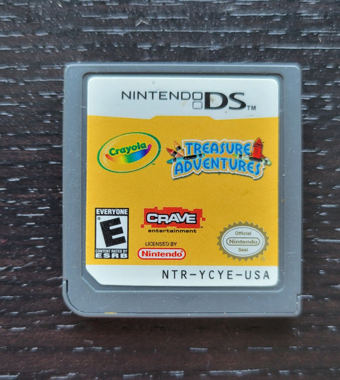 Crayola: Treasure Adventures 2007 - Nintendo DS - Handheld Console NTSC Cartridge Only Tested & Working