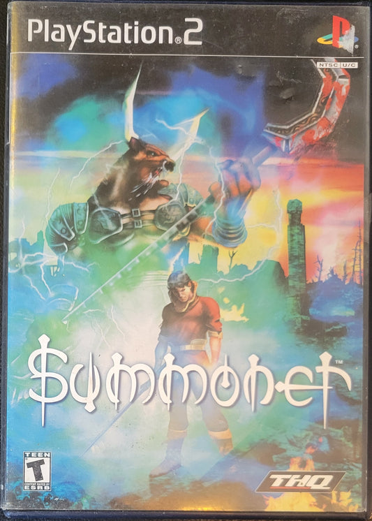 Summoner - Sony PlayStation 2 PS2 (CIB) Pre-Owned Tested & Working Great Shape!