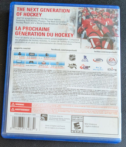 NHL 15 (2014) - PlayStation 4 (PS4) | RE-Sealed