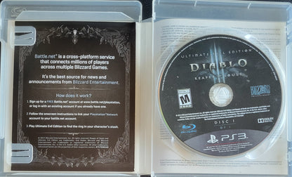 Diablo: Reaper of Souls (Ultimate Edition) (CIB) – Sony PlayStation 3 PS3 – Clean Disc
