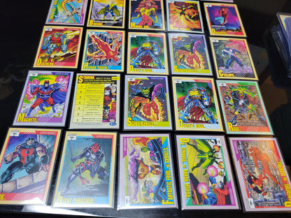 25 Ultra Mint 2nd EDITION / APPEARANCE Marvel Super Heros Ever On Cards - 1991 Original & Authentic Masterpiece Set Must See For Comic Fans!