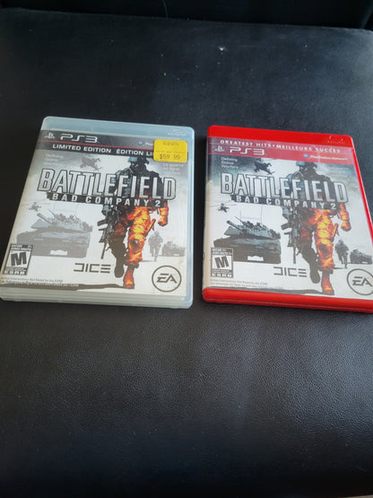 Battlefield Bad Company 2 Greatest Hits + Limited Edition – Sony PlayStation 3 (PS3) | Pre-Owned, Tested & in Great Condition