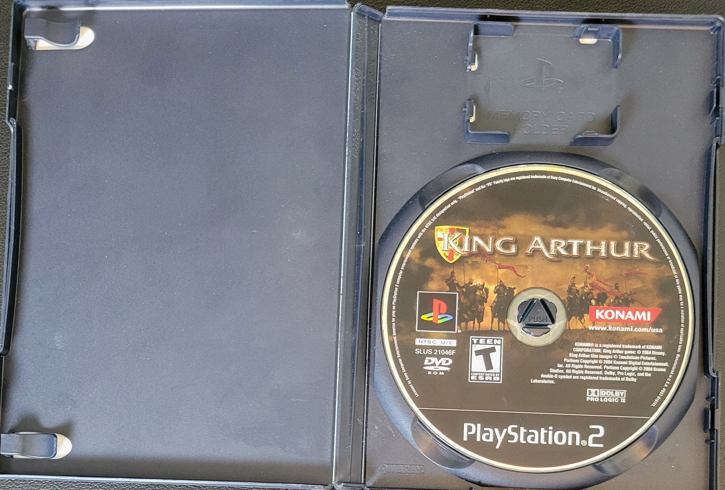 King Arthur - Sony PlayStation 2 PS2 Pre-Owned Tested & Working Great Shape!