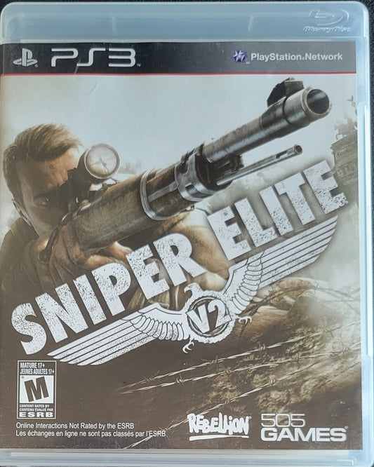 Sniper Elite V2 (CIB) – Sony PlayStation 3 PS3 – Clean Disc