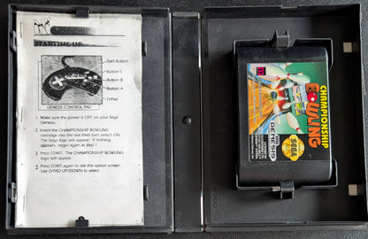 Championship Bowling - CIB (Sega Genesis) | 1993 | Sports / Bowling
