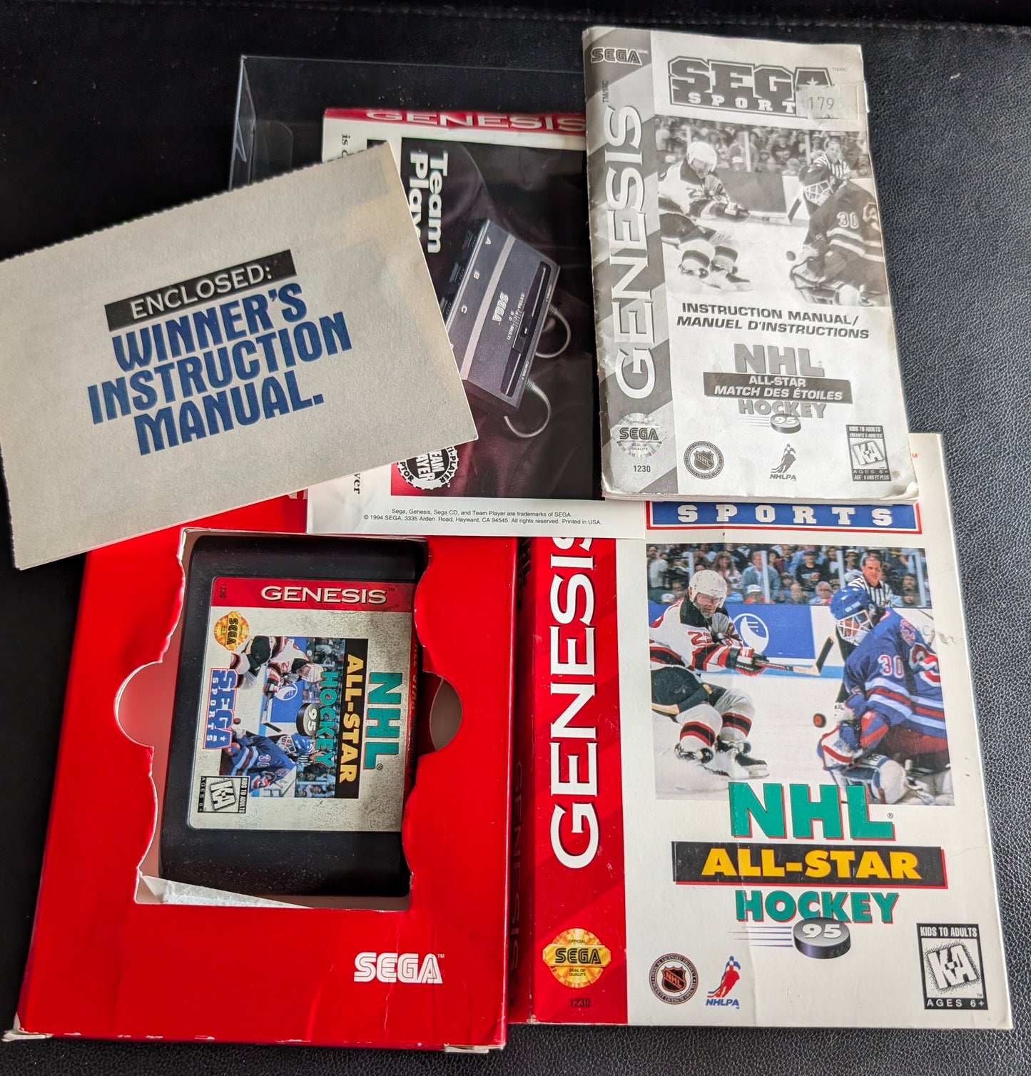 NHL All-Star Hockey - CIB (Sega Genesis) | 1994 | Sports / Hockey