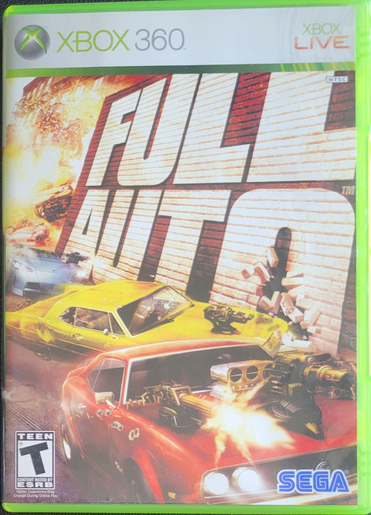 Full Auto - (CIB) - Microsoft XBOX 360 - Pre-Owned Like New CLEAN DISC
