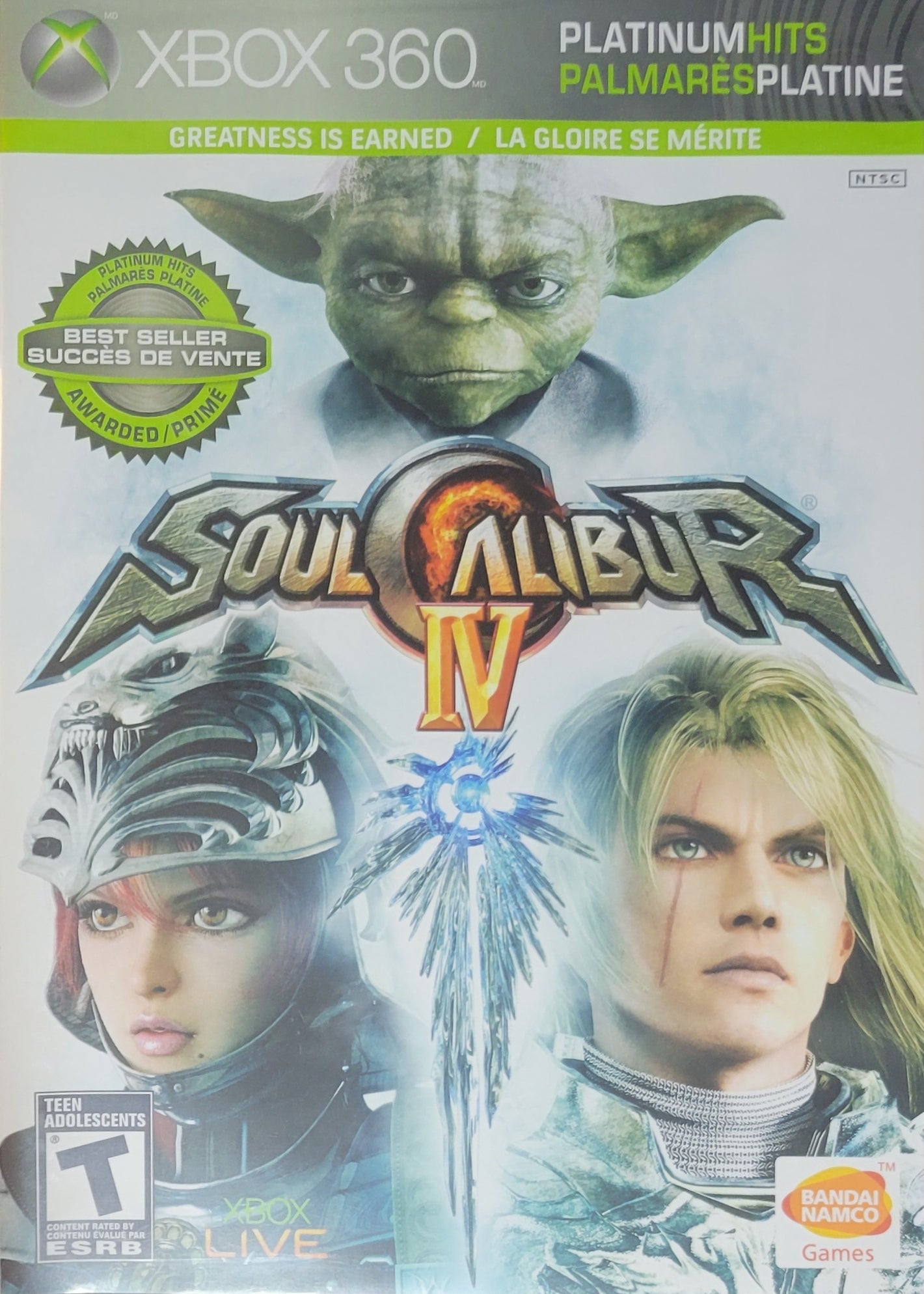 Soul Calibur IV – Microsoft Xbox 360 CIB – Clean Disc – RE-SEALED (2008)