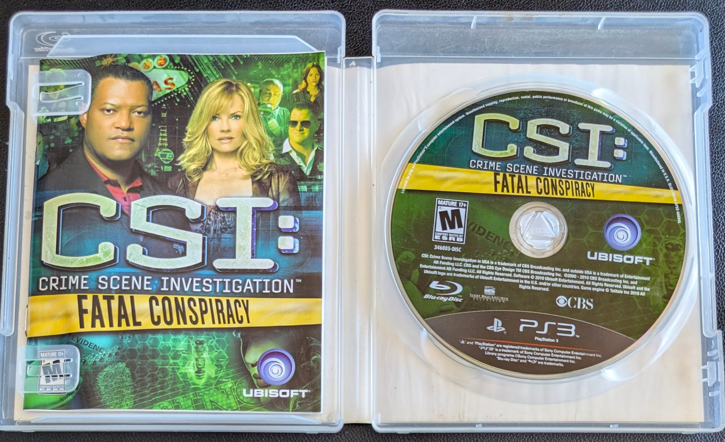 CSI: Crime Scene Investigation – Hard Evidence (2007) - CIB PlayStation 3 (PS3) | RE-Sealed