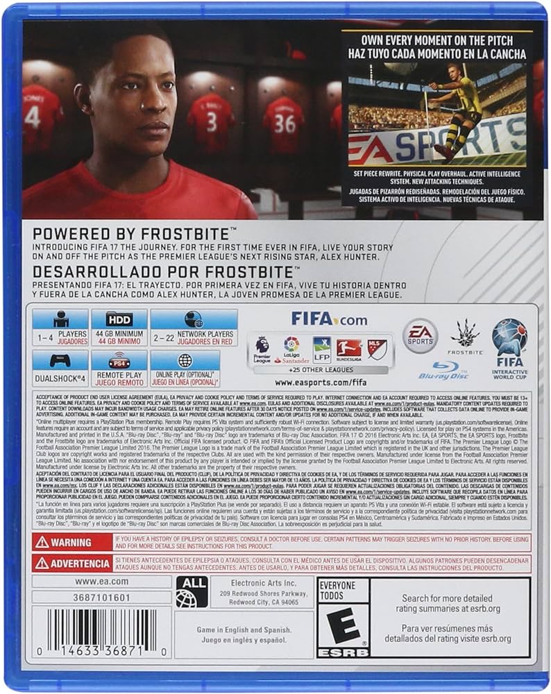 FIFA 17 – PlayStation 4 (CIB) – RE-Sealed – Excellent