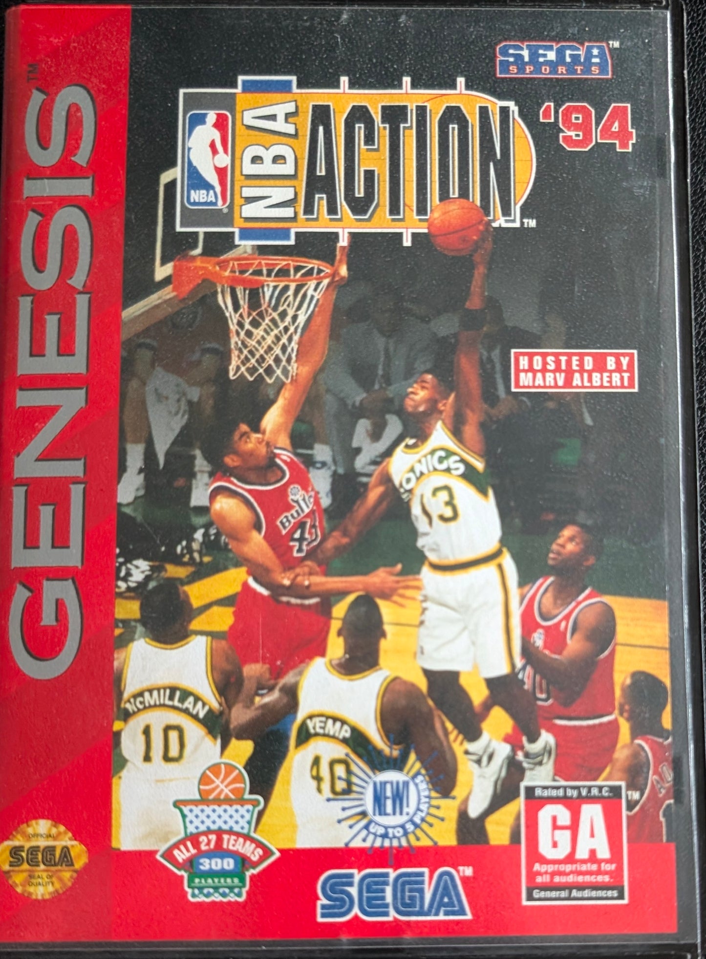 NBA Action '94 - Boxed (Sega Genesis) | 1994 | Sports Basketball