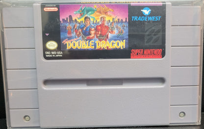 Authentic Double Dragon - SNES - Super Nintendo Ent. System 1992 NTSC Cartridge