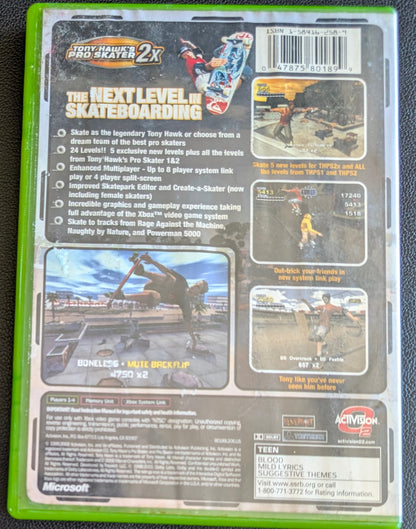 Tony Hawk's Pro Skater 2X (2001) - CIB Original Xbox | RE-Sealed