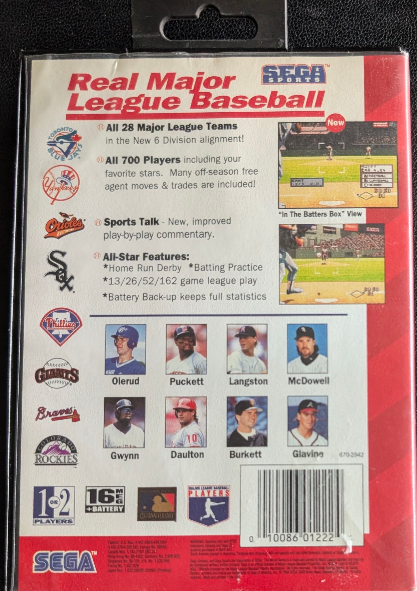World Series Baseball - Boxed CIB (Sega Genesis) | 1994 | Sports / Baseball