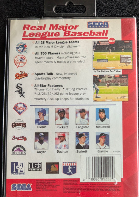 World Series Baseball - Boxed CIB (Sega Genesis) | 1994 | Sports / Baseball