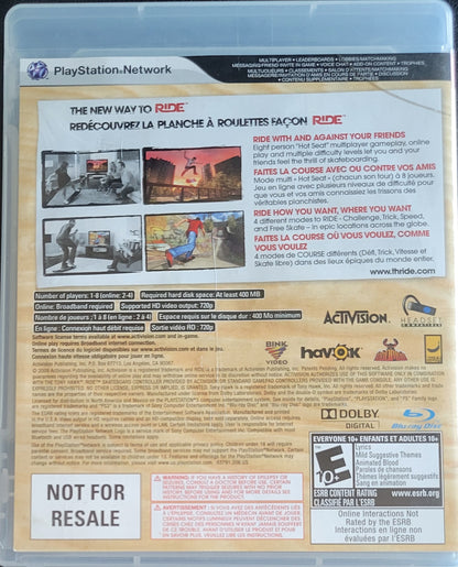 Tony Hawk: Ride (CIB) – Sony PlayStation 3 PS3 – Tested & Working