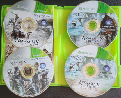 Assassin's Creed: The Americas Collection - (CIB) - Microsoft XBOX 360 - Pre-Owned Like New CLEAN DISC