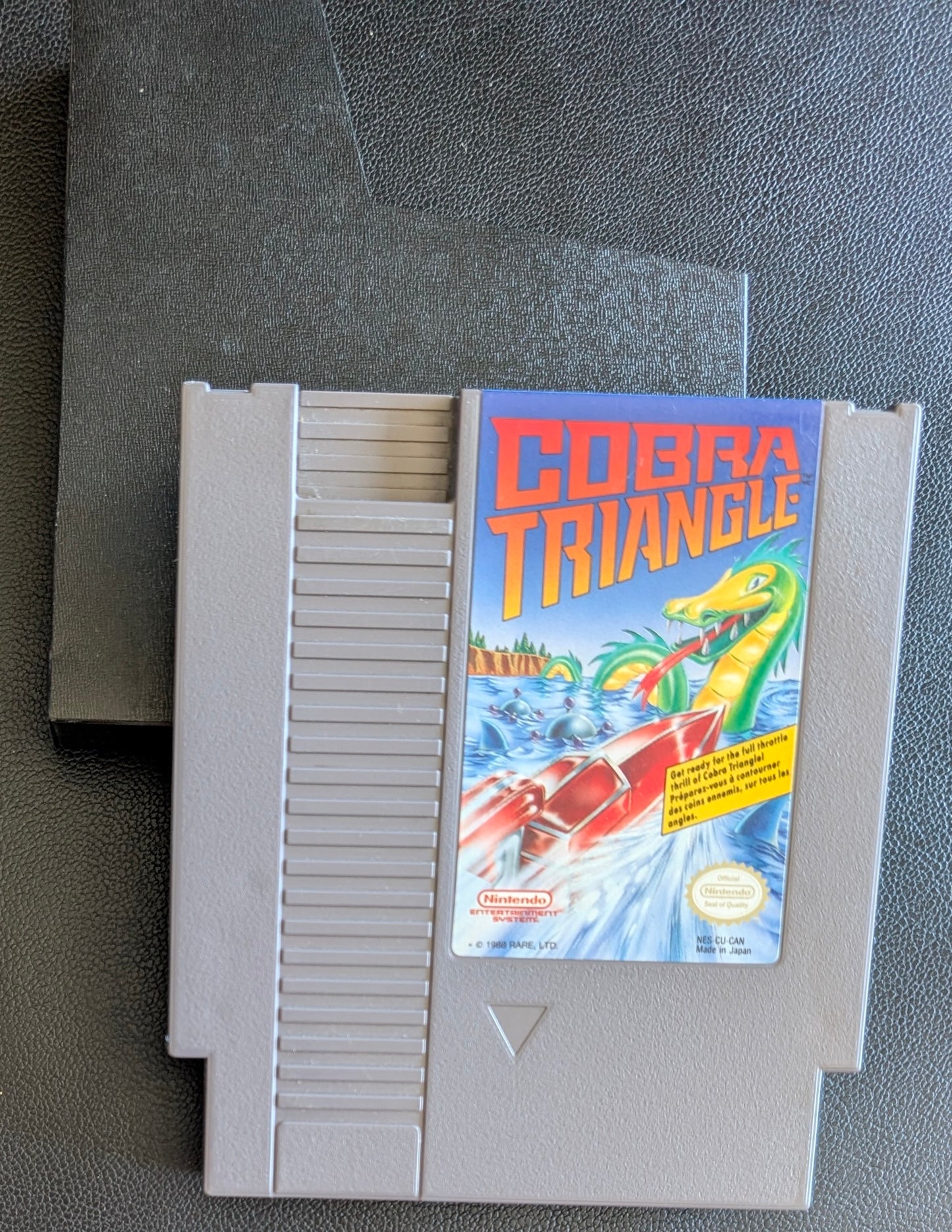 Cobra Triangle (1989) - Nintendo NES | Authentic | Cleaned & Tested + Protection Sleeve