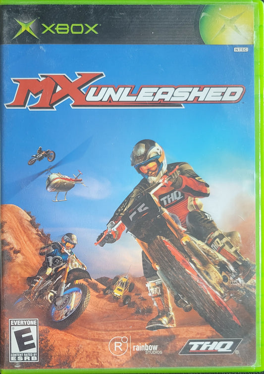 MX Unleashed - (CIB) OG Microsoft XBOX  Pre-Owned Great Shape Tested & Working CLEAN DISC