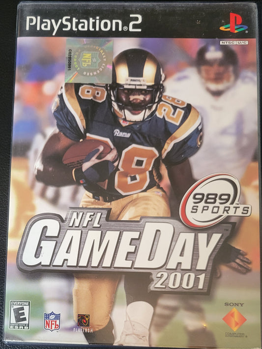 NFL Gameday 2001 - Sony PlayStation 2 PS2 (CIB) Pre-Owned Tested & Working Great Shape!