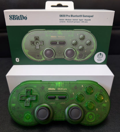 8BitDo SN30 Pro Universal Bluetooth Controller | Multi-Platform Gaming | Analog Joysticks | Multiple Colors