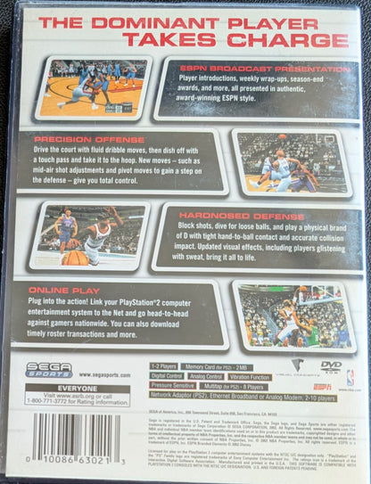 NBA 2K3: Allen Iverson (2002) - CIB PlayStation 2 (PS2) | RE-Sealed