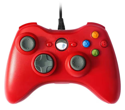 Microsoft Xbox 360 Controller | Multiple Colors | OEM Replacement Gamepad | Wired + Wireless