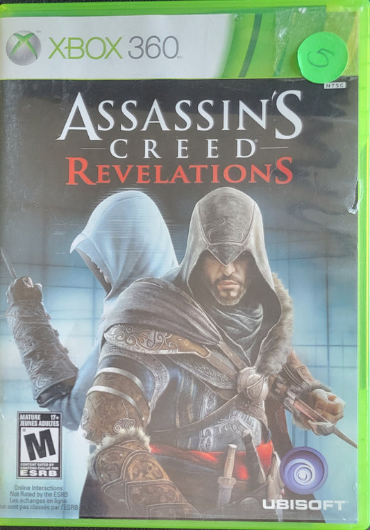 Assassin's Creed Revelations - (CIB) - Microsoft XBOX 360 - Pre-Owned Like New CLEAN DISC