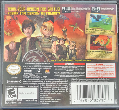 How To Train Your DRAGON - Nintendo DS - Handheld Console NTSC Cartridge Only Tested & Working