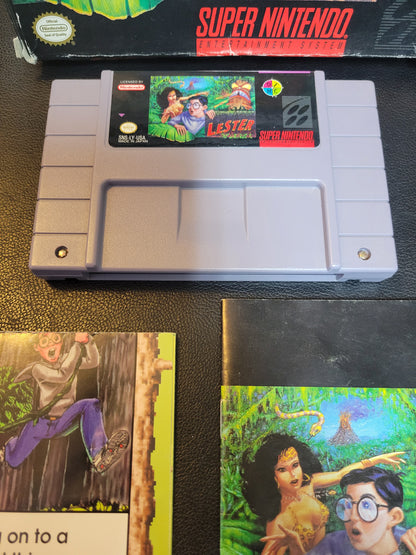 Lester The Unlikely (SNES) - Super Nintendo Ent. Great Condition - CWB Box + Protector