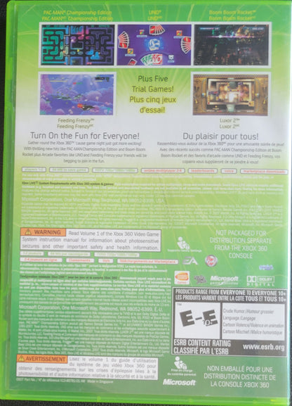 XBOX Live Arcade - (CWB) - Microsoft XBOX 360 - Pre-Owned Like New CLEAN DISC
