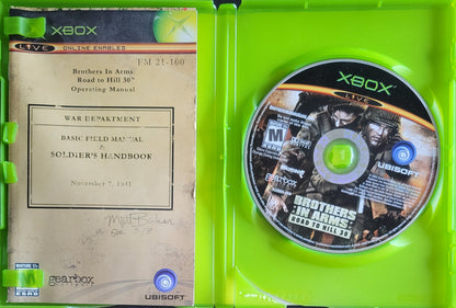 Brothers In Arms: Road To Hill 30 - (CIB) OG Microsoft XBOX  Pre-Owned Great Shape Tested & Working CLEAN DISC