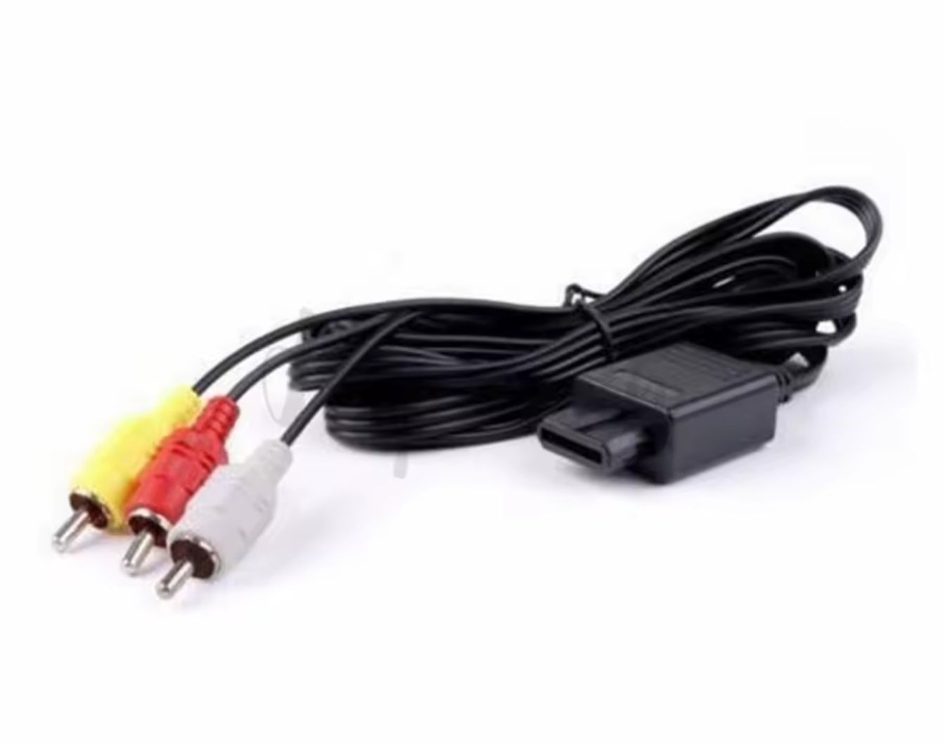 Nintendo SNES N64 GameCube AV Cable (Aftermarket) | 3-Prong Composite Cable | Replacement