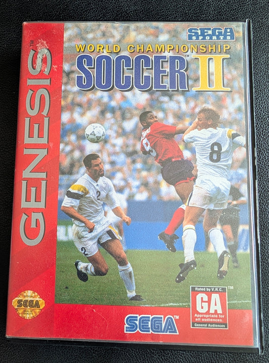 World Championship Soccer 2 - Boxed CIB (Sega Genesis) | 1994 | Sports / Soccer
