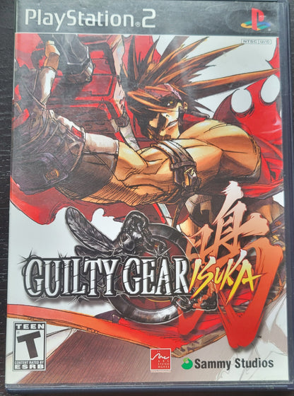 Guilty Gear Isuka - Sony PlayStation 2 PS2 CIB Pre-Owned Great Shape! Tested & Working