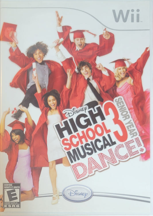 Disney High School Musical 3: Senior Year Dance! – 2008 Nintendo Wii – CIB – RE-SEALED – Clean Disc