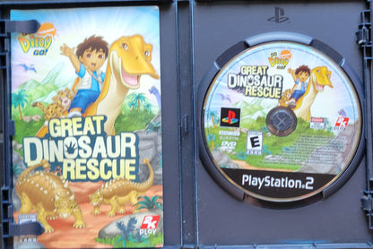 Great Dinosaur Rescue *Neat Find* - Sony PlayStation 2 PS2 CIB Pre-Owned Great Shape! Tested & Working