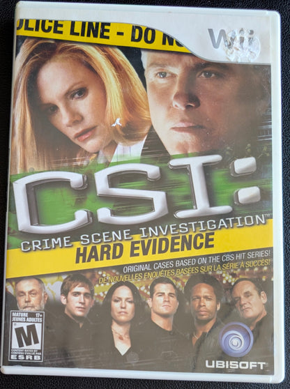 CSI: Crime Scene Investigation (2003) - CIB Nintendo Wii | RE-Sealed
