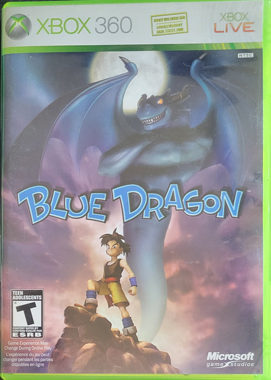 Blue Dragon - (CIB) - Microsoft XBOX 360 - Pre-Owned Like New CLEAN DISC