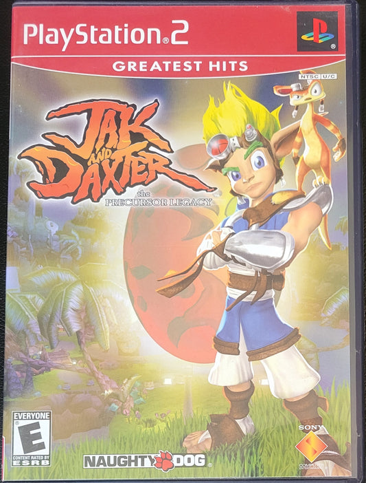 Jak & Daxter: The Precursor Legacy Greatest Hits - Sony PlayStation 2 PS2 (CIB) Pre-Owned Tested & Working Great Shape!